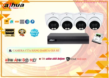 Bộ camera dahua full color, camera dahua full color, camera dahua chất lượng, camera giám sát dahua, camera dahua độ phân giải cao, camera dahua công nghệ mới.