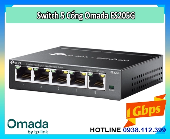 Lắp đặt camera Switch Smart Managed ES205G