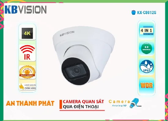   Camera Quan Sát KX-C8012S Hãng Ruijie Thương Hiệu Uy Tín  Độ Phân Giải 8.0 MP Sử Dụng Công Nghệ IP Xem Ban Đêm Hồng Ngoại 30m Với Trang Bị Công Nghệ Hồng Ngoại Smart IR Thiết kế Kiểu Dome Kim Loại Với Chức Năng Thường Khả Chống Ngược Sáng DWDR Chất Lượng  Chíp xử lý hình ảnh CMOS phiên bản mới nhất  