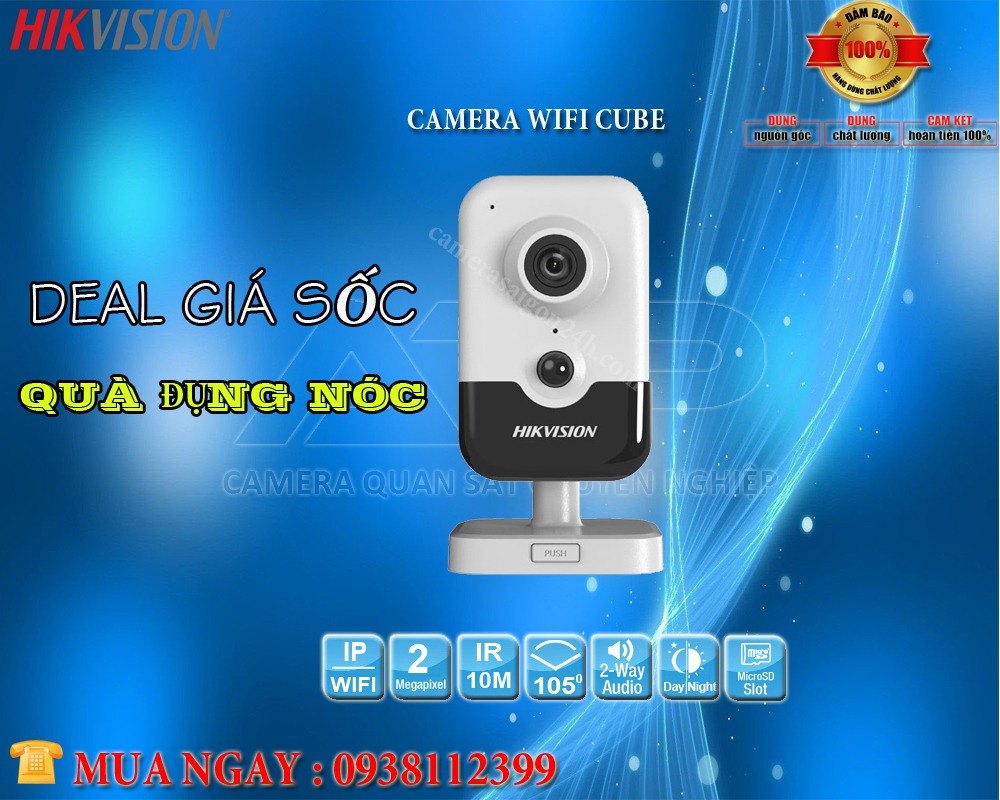 lắp camera wifi trong nhà hikvision
