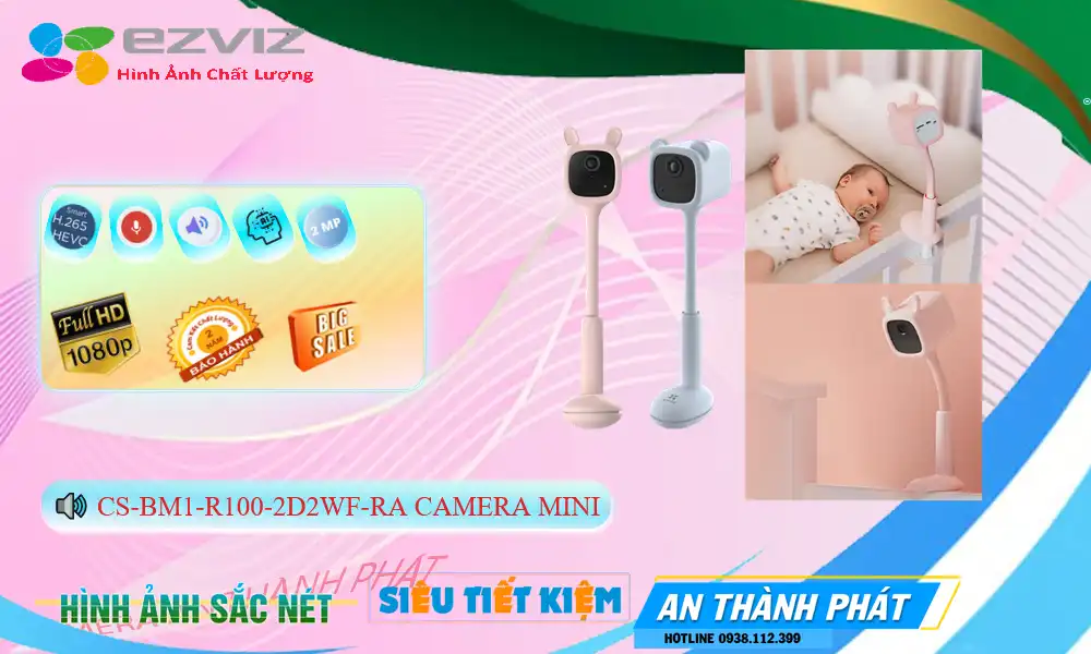 CS-BM1-R100-2D2WF-Ra sắc nét Wifi Ezviz ➠