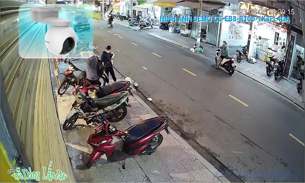 CS-EB8-R100-1K3FL4GA sắc nét Wifi Ezviz