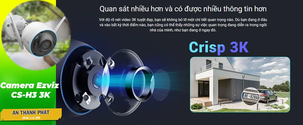CS-H3-R100-1J5WKFL sắc nét Wifi Ezviz ➠ CS-H3-R100-1J5WKFL sắc nét Wifi Ezviz ➠