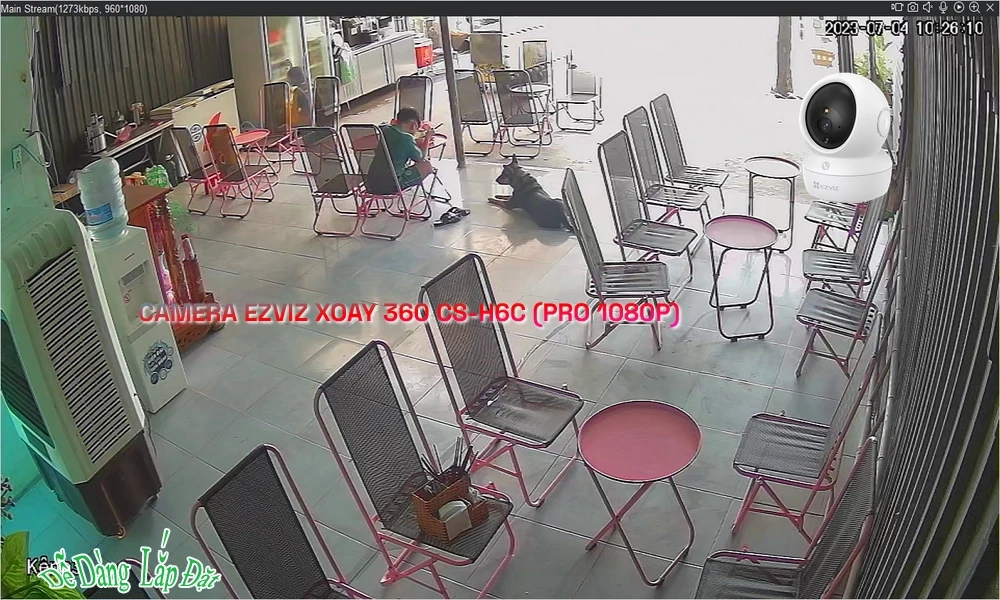 CS-H6c (Pro 1080P) Camera Wifi Ezviz