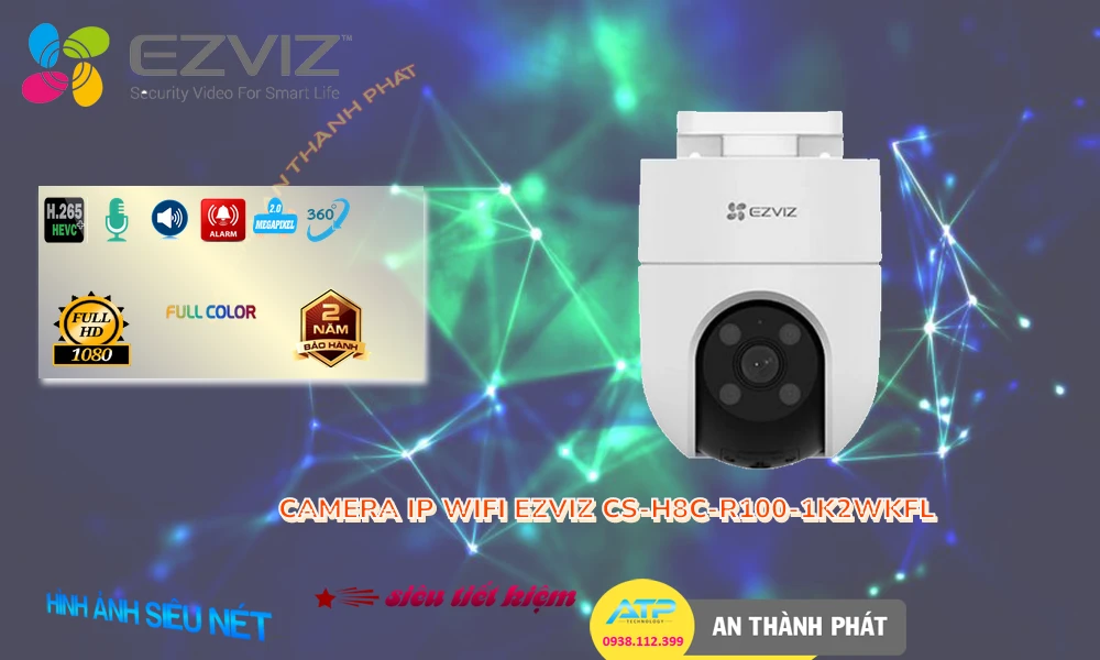 ➠ CS-H8c-R100-1K2WKFL sắc nét Wifi Ezviz ➠ CS-H8c-R100-1K2WKFL sắc nét Wifi Ezviz