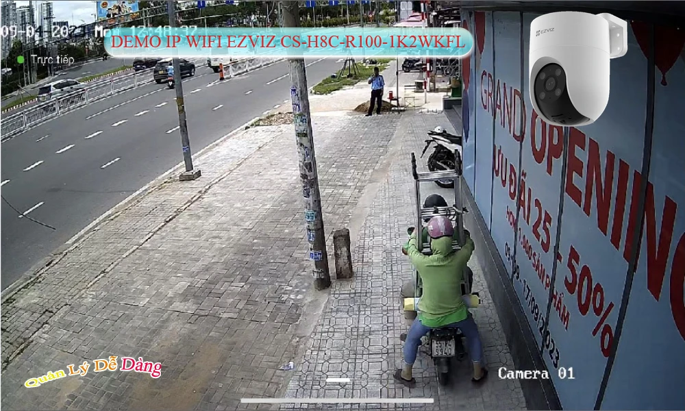 ➠ CS-H8c-R100-1K2WKFL sắc nét Wifi Ezviz ➠ CS-H8c-R100-1K2WKFL sắc nét Wifi Ezviz