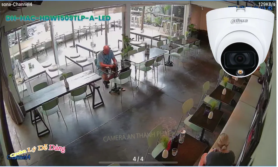 DH-HAC-HDW1509TLP-A-LED sắc nét Dahua DH-HAC-HDW1509TLP-A-LED sắc nét Dahua