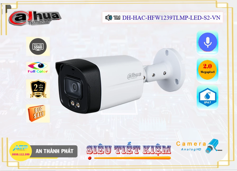 DH-HAC-HFW1239TLMP-LED-S2-VN sắc nét Dahua ➠ DH-HAC-HFW1239TLMP-LED-S2-VN sắc nét Dahua ➠