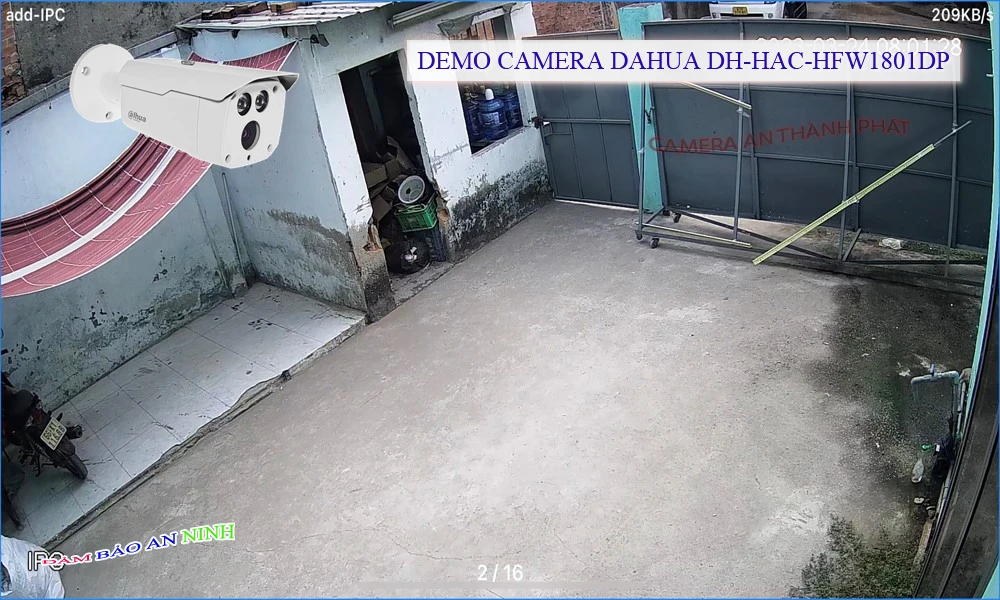 DH-HAC-HFW1801DP sắc nét Dahua