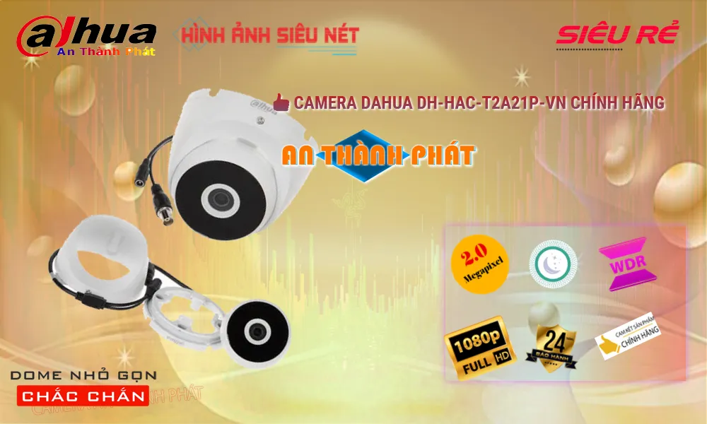 DH-HAC-T2A21P-VN sắc nét Dahua DH-HAC-T2A21P-VN sắc nét Dahua