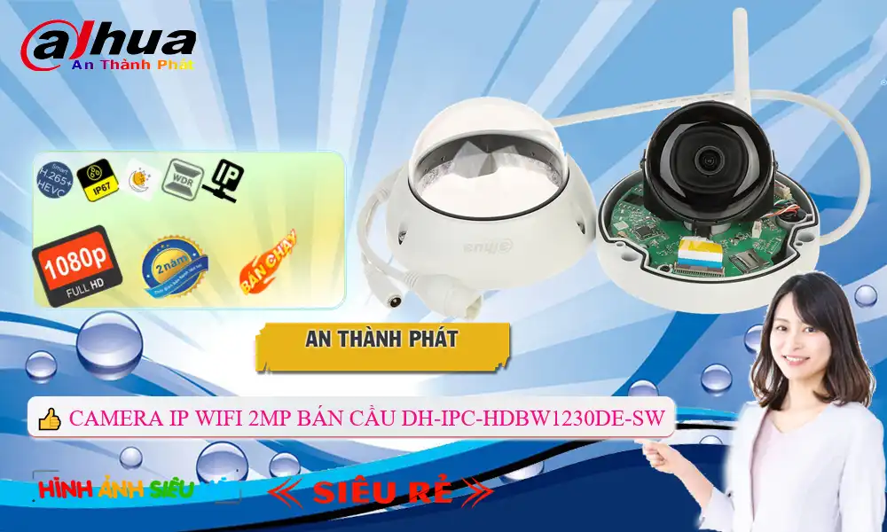 DH-IPC-HDBW1230DE-SW sắc nét Dahua ➠ DH-IPC-HDBW1230DE-SW sắc nét Dahua ➠