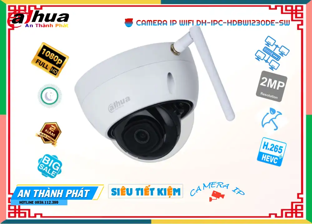 DH-IPC-HDBW1230DE-SW sắc nét Dahua ➠ DH-IPC-HDBW1230DE-SW sắc nét Dahua ➠