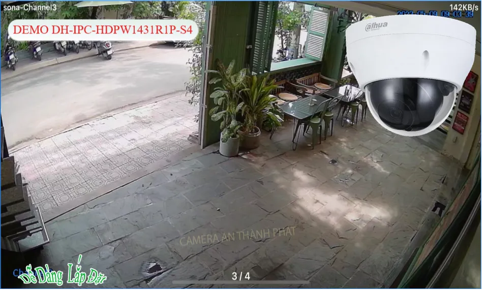 DH-IPC-HDPW1431R1P-S4 sắc nét Dahua