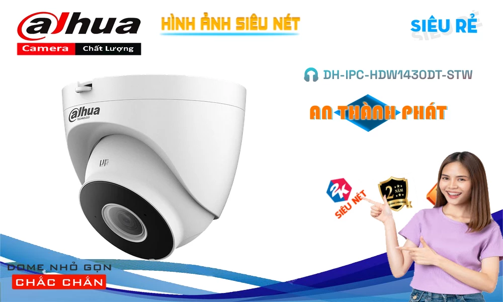 DH-IPC-HDW1430DT-STW sắc nét Dahua DH-IPC-HDW1430DT-STW sắc nét Dahua