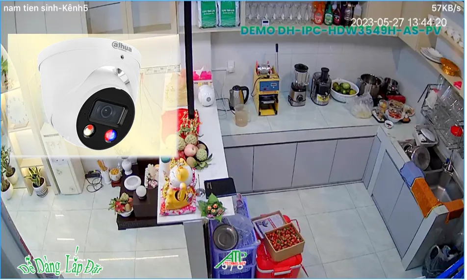 DH-IPC-HDW3549H-AS-PV sắc nét Dahua