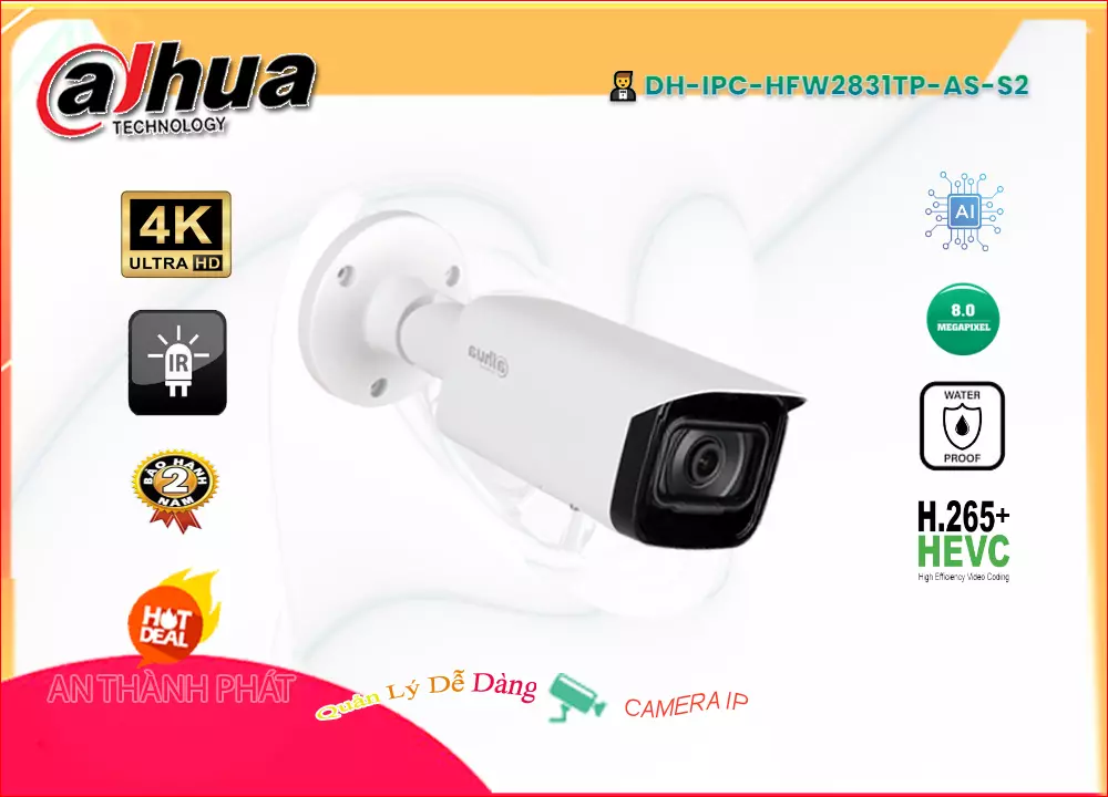 Camera IP 4k dahua DH-IPC-HFW2831TP-AS-S2,DH IPC HFW2831TP AS S2,Giá Bán ,DH-IPC-HFW2831TP-AS-S2 Siêu sắc nét 8.0 MP  Chiết khấu cao,cửa hàng bán  Loại Camera Giá re DH-IPC-HFW2831TP-AS-S2,thông số DH-IPC-HFW2831TP-AS-S2,DH-IPC-HFW2831TP-AS-S2 Tốt nhất,DH-IPC-HFW2831TP-AS-S2 bán rẻ,DH-IPC-HFW2831TP-AS-S2 Siêu rẻ,Phân phối rẻ DH-IPC-HFW2831TP-AS-S2,tuổi thọ DH-IPC-HFW2831TP-AS-S2,Giá Phân Phối  Ip POE sắc nét DH-IPC-HFW2831TP-AS-S2,Bán Sỉ DH-IPC-HFW2831TP-AS-S2,DH-IPC-HFW2831TP-AS-S2 chiết khấu cao