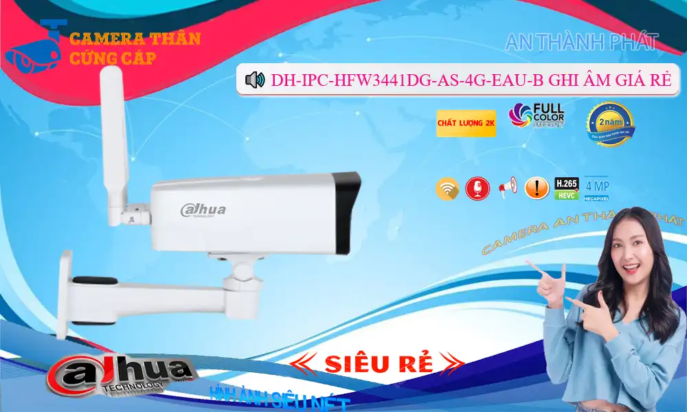 DH-IPC-HFW3441DG-AS-4G-EAU-B sắc nét Dahua DH-IPC-HFW3441DG-AS-4G-EAU-B sắc nét Dahua