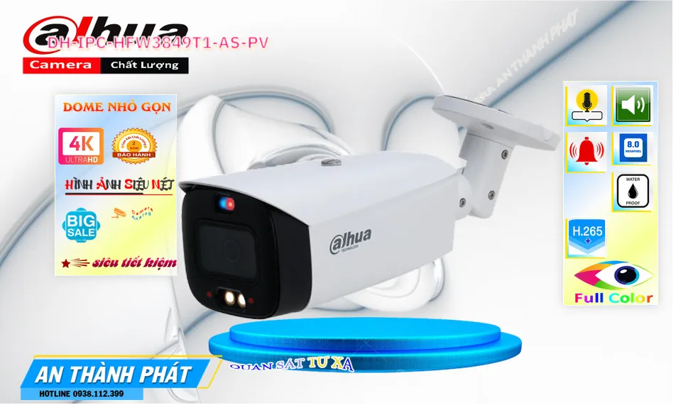 DH-IPC-HFW3849T1-AS-PV sắc nét Dahua ➠ DH-IPC-HFW3849T1-AS-PV sắc nét Dahua ➠