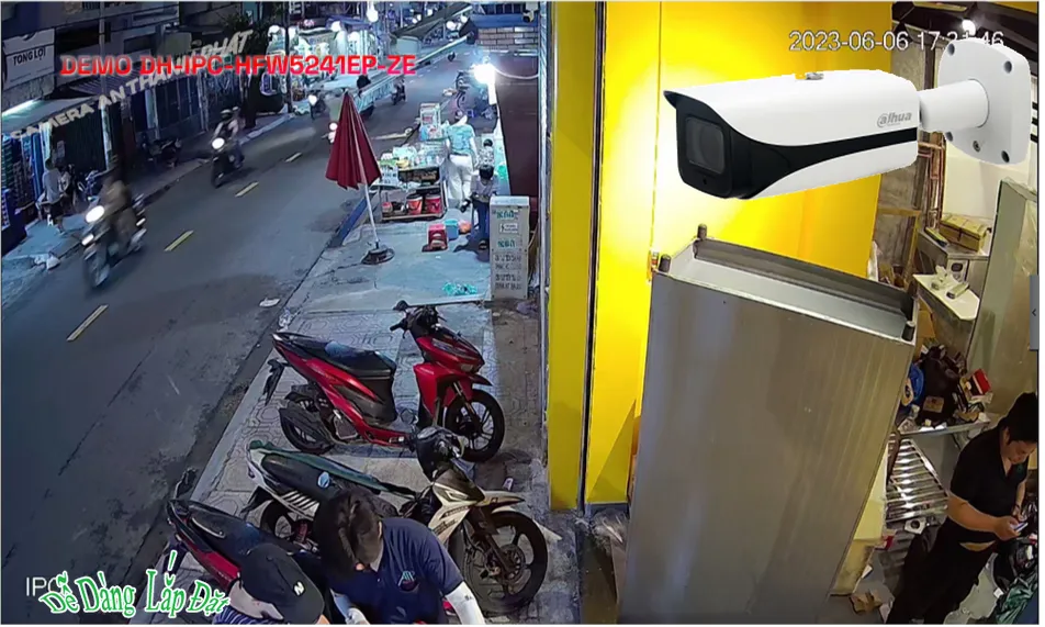 DH-IPC-HFW5241EP-ZE sắc nét Dahua DH-IPC-HFW5241EP-ZE sắc nét Dahua