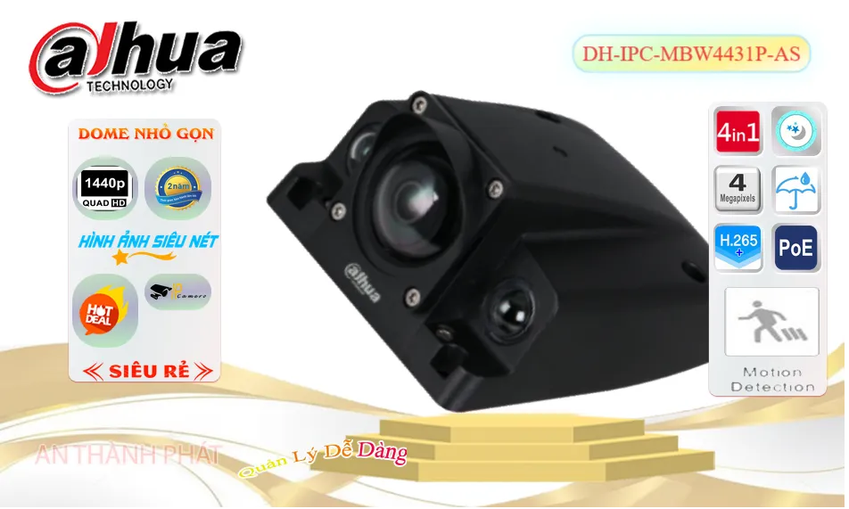 DH-IPC-MBW4431P-AS sắc nét Dahua ➠