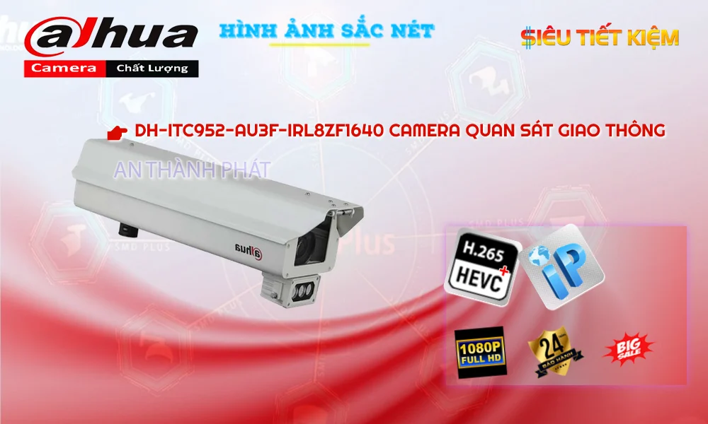 DH-ITC952-AU3F-IRL8ZF1640 Camera IP Giao Thông 9MP