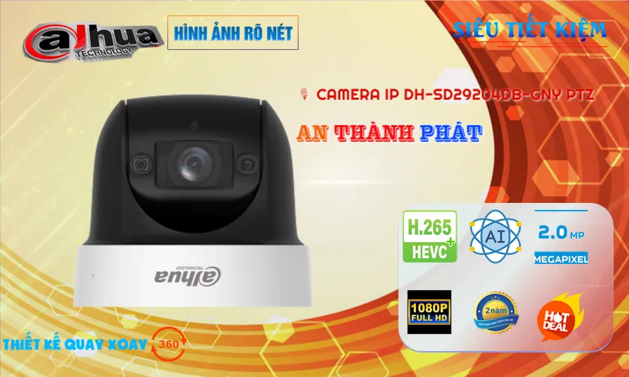 DH-SD29204DB-GNY Dahua Thiết kế Đẹp
