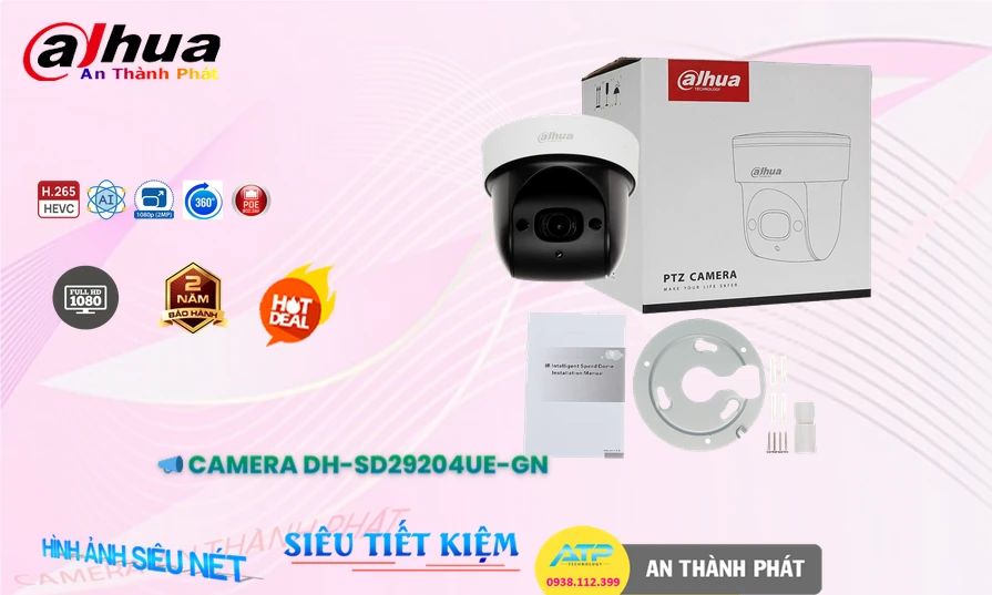 DH-SD29204UE-GN sắc nét Dahua DH-SD29204UE-GN sắc nét Dahua