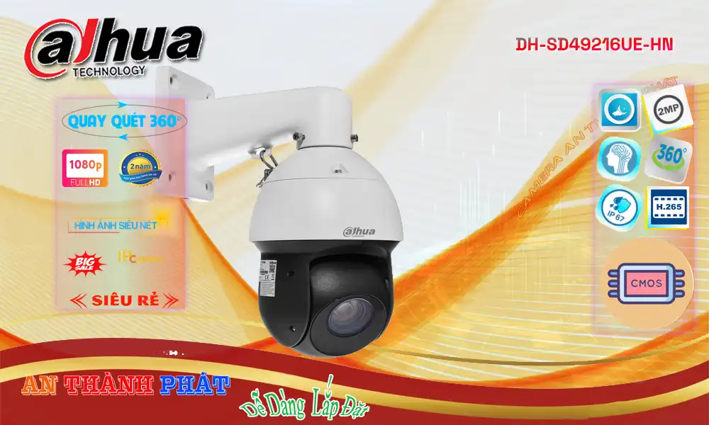 DH-SD49216UE-HN sắc nét Dahua