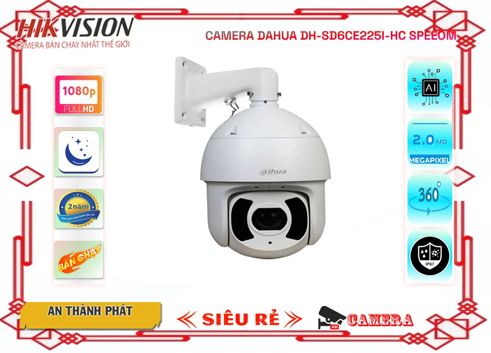 ➠ DH-SD6CE225I-HC sắc nét Dahua ➠ DH-SD6CE225I-HC sắc nét Dahua