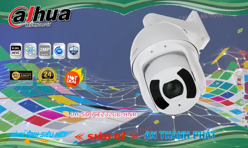 DH-SD6CE232GB-HNR sắc nét Dahua DH-SD6CE232GB-HNR sắc nét Dahua