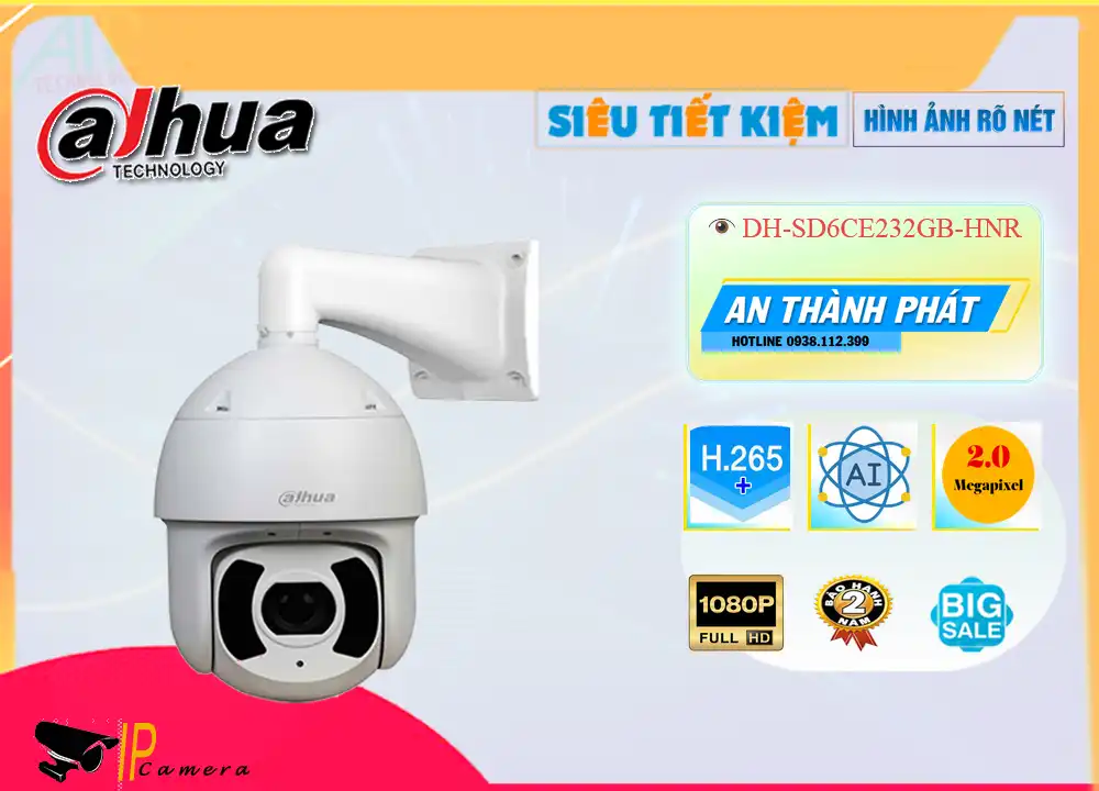 DH-SD6CE232GB-HNR sắc nét Dahua DH-SD6CE232GB-HNR sắc nét Dahua