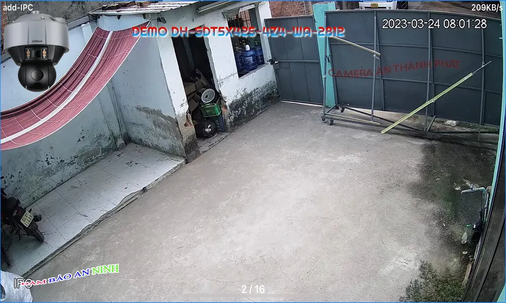 DH-SDT5X425-4Z4-WA-2812 sắc nét Dahua