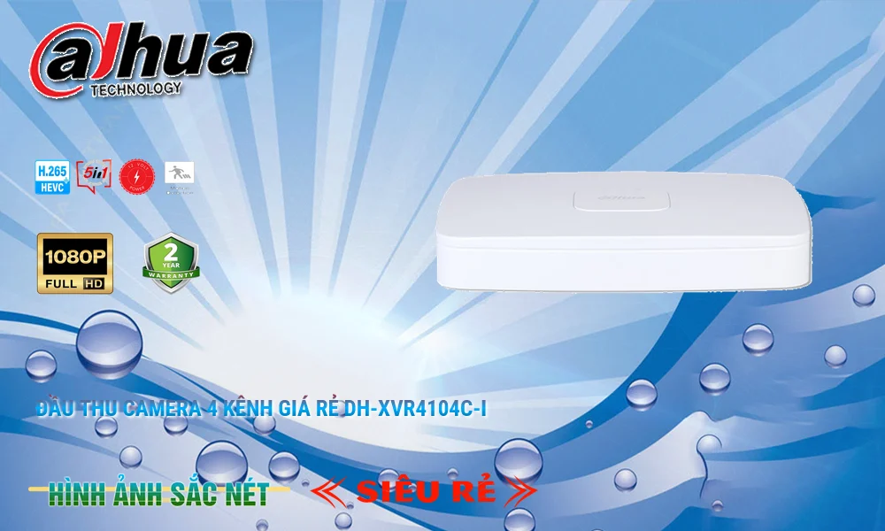 DH-XVR4104C-I Đầu Ghi Hình 4 Kênh Giá Rẻ DH-XVR4104C-I Đầu Ghi Hình 4 Kênh Giá Rẻ