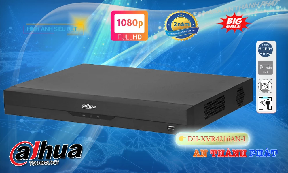 DH-XVR4216AN-I sắc nét Dahua DH-XVR4216AN-I sắc nét Dahua