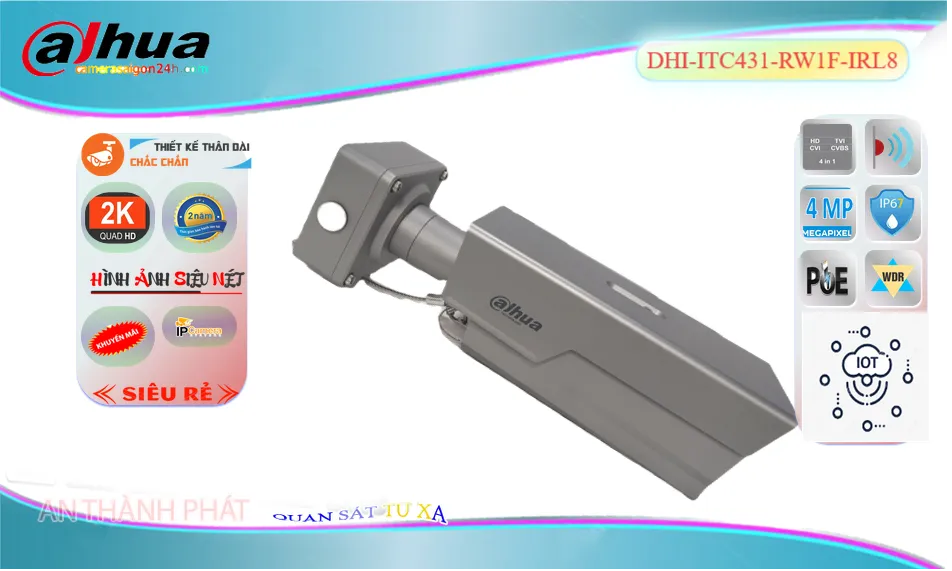 DHI-ITC431-RW1F-IRL8 sắc nét Dahua DHI-ITC431-RW1F-IRL8 sắc nét Dahua