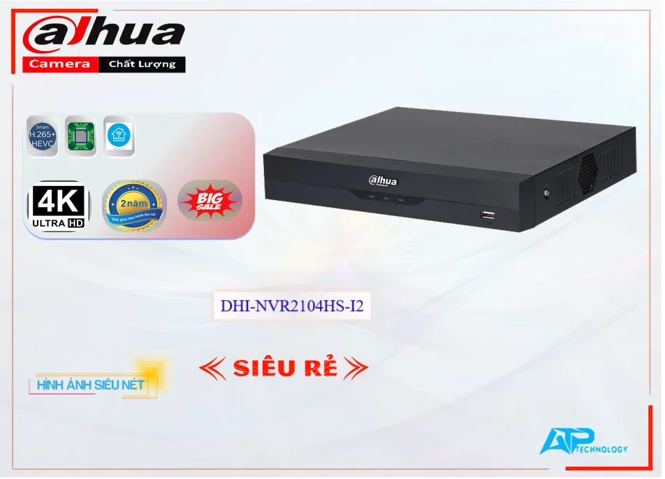 Đầu Ghi Hình IP Dahua DHI-NVR2104HS-I2,Giá DHI-NVR2104HS-I2,DHI-NVR2104HS-I2 Chiết khấu cao,Bán rẻ ,Bán Sỉ ,cửa hàng bán DHI-NVR2104HS-I2 HD IP ,DHI-NVR2104HS-I2 Tốt nhất,Giá Bán DHI-NVR2104HS-I2,DHI-NVR2104HS-I2 chiết khấu cao,DHI-NVR2104HS-I2 bán rẻ