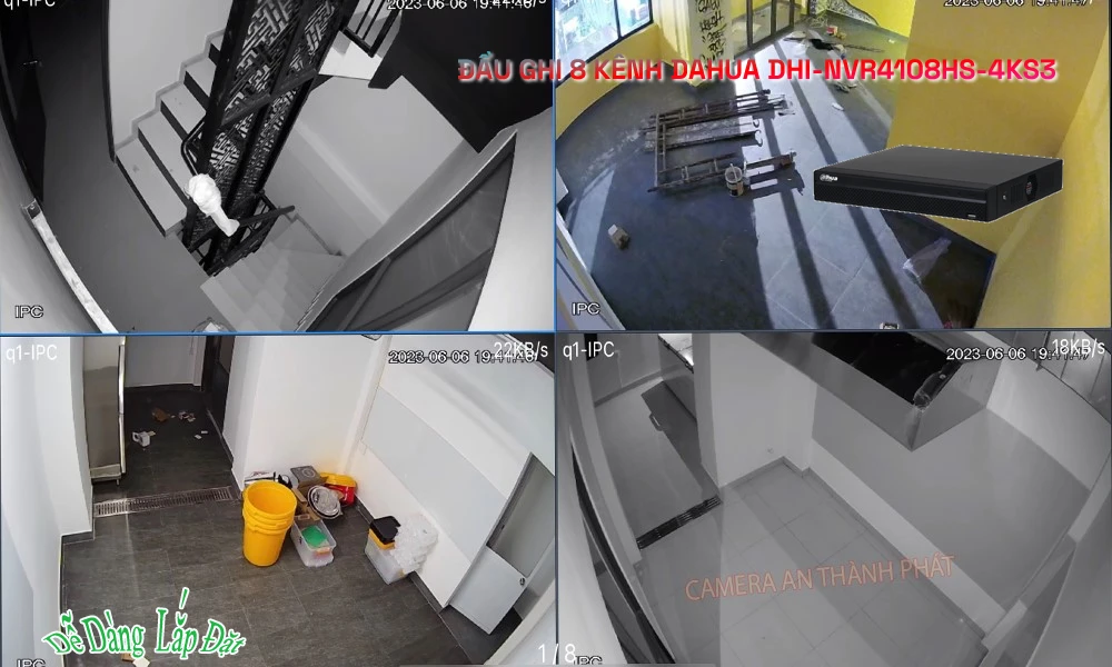Đầu Ghi Camera Dahua DHI-NVR4108HS-4KS3 Tiết Kiệm