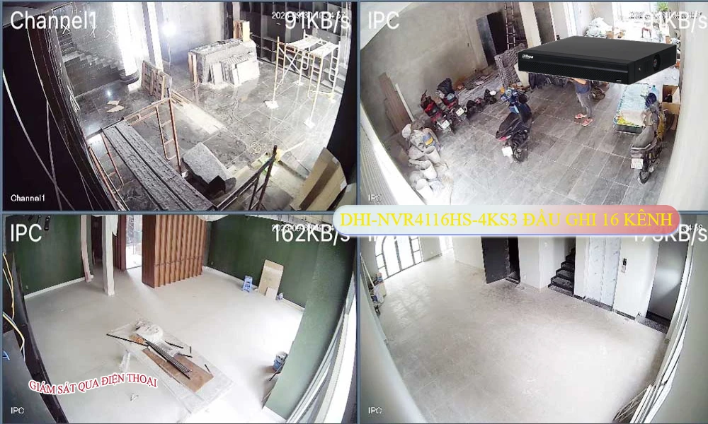 DHI-NVR4116HS-4KS3 Đầu Thu Dahua ❇