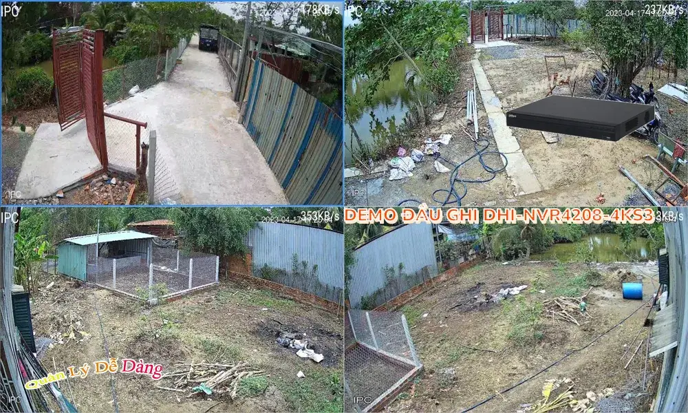 DHI-NVR4208-4KS3 Đầu ghi Camera Dahua