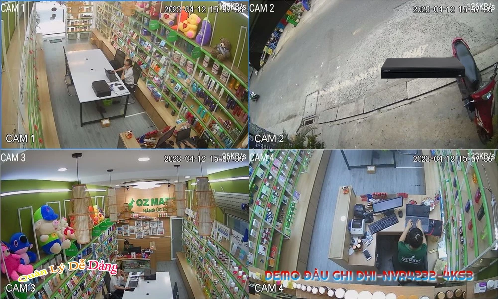DHI-NVR4232-4KS3 Đầu ghi Camera Dahua Chức Năng Cao Cấp