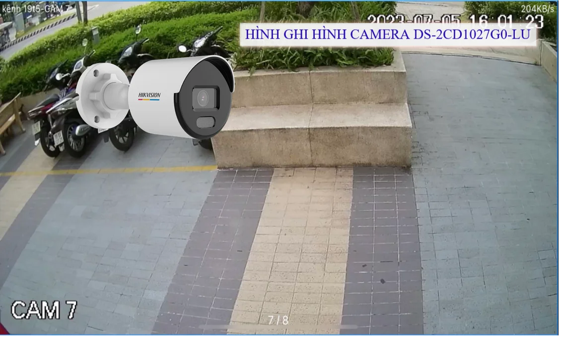 Camera DS-2CD1027G0-LU Hikvision