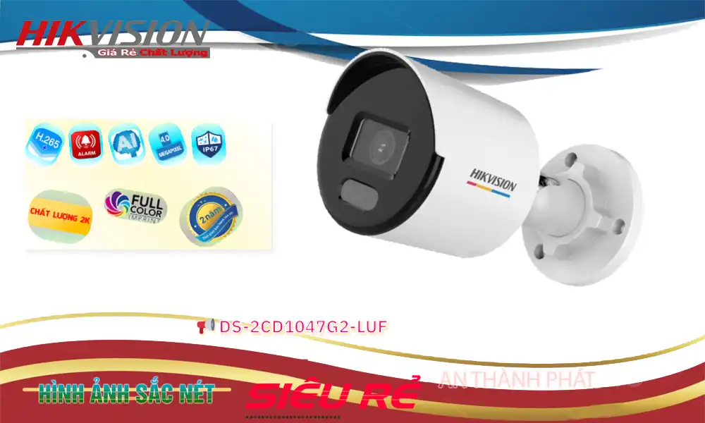 DS-2CD1047G2-LUF sắc nét Hikvision DS-2CD1047G2-LUF sắc nét Hikvision