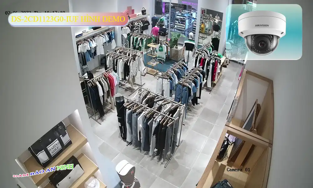 DS-2CD1123G0-IUF sắc nét Hikvision