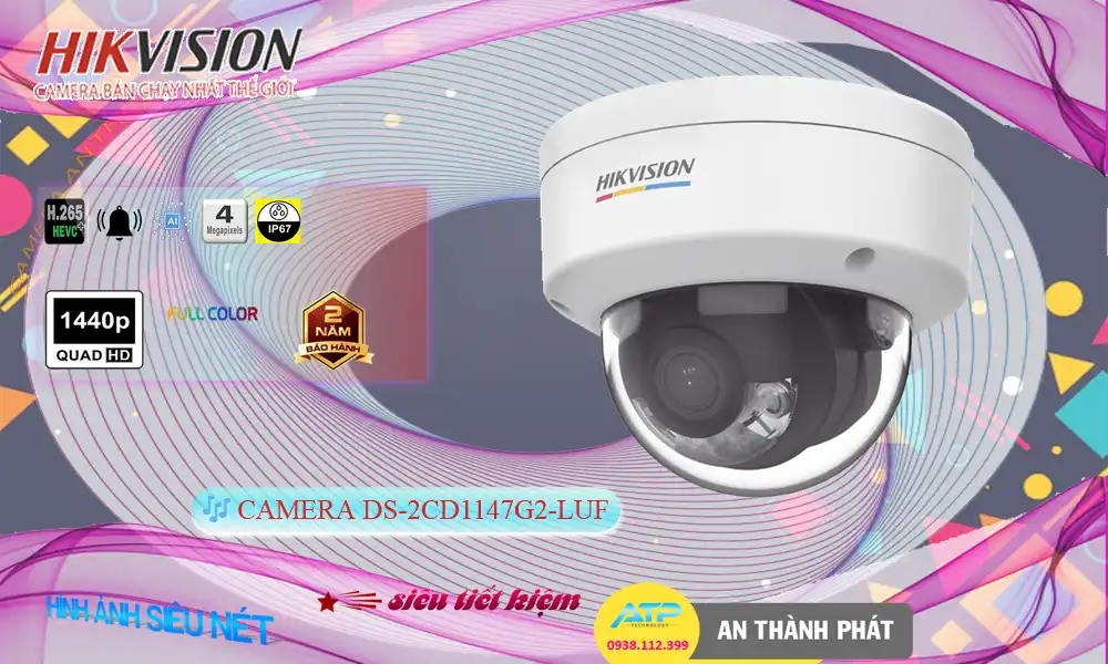 DS-2CD1147G2-LUF sắc nét Hikvision DS-2CD1147G2-LUF sắc nét Hikvision