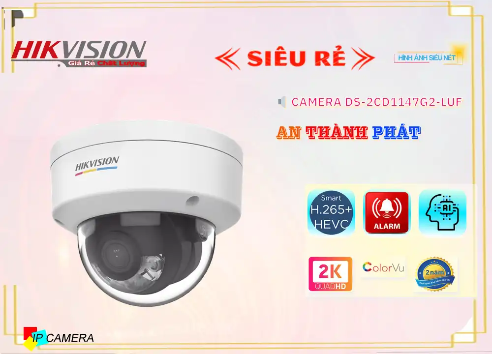 DS-2CD1147G2-LUF sắc nét Hikvision DS-2CD1147G2-LUF sắc nét Hikvision