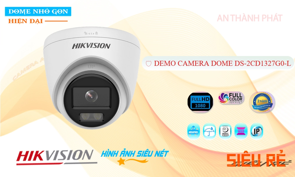 Camera An Ninh Hikvision DS-2CD1327G0-L Đang giảm giá Camera An Ninh Hikvision DS-2CD1327G0-L Đang giảm giá