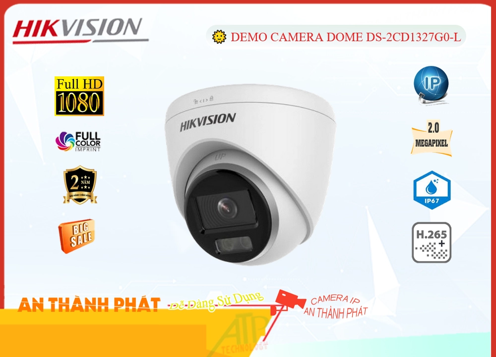 Camera An Ninh Hikvision DS-2CD1327G0-L Đang giảm giá Camera An Ninh Hikvision DS-2CD1327G0-L Đang giảm giá