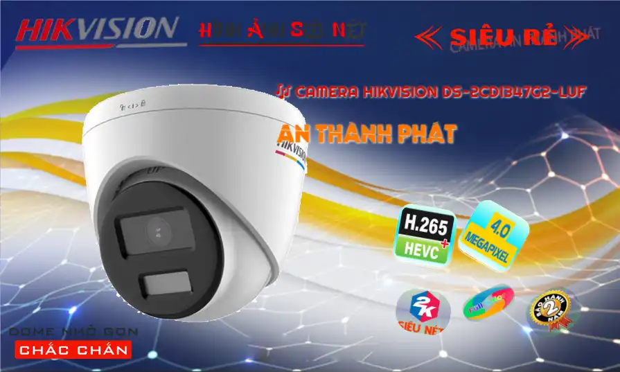 DS-2CD1347G2-LUF sắc nét Hikvision DS-2CD1347G2-LUF sắc nét Hikvision