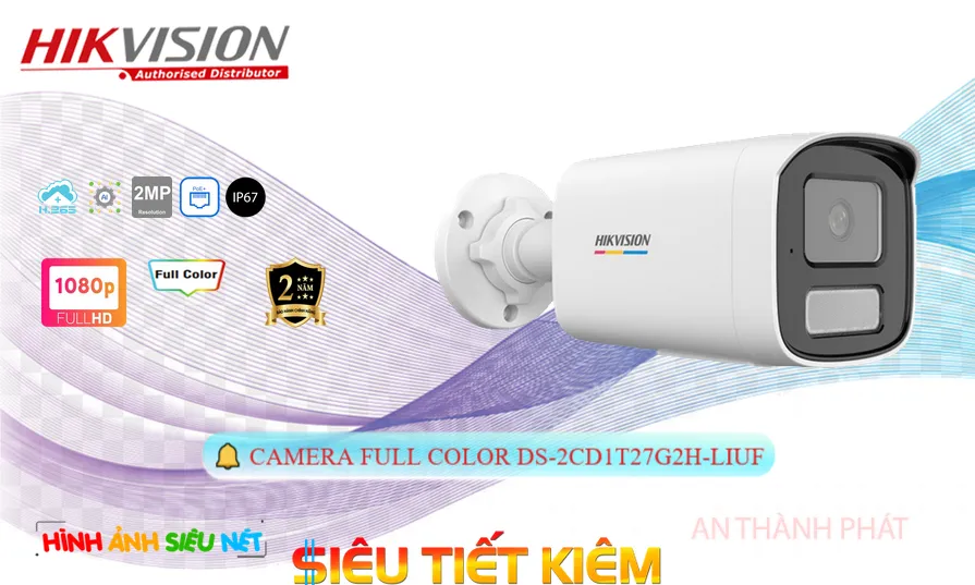 Camera Hikvision DS-2CD1T27G2H-LIUF Camera Hikvision DS-2CD1T27G2H-LIUF