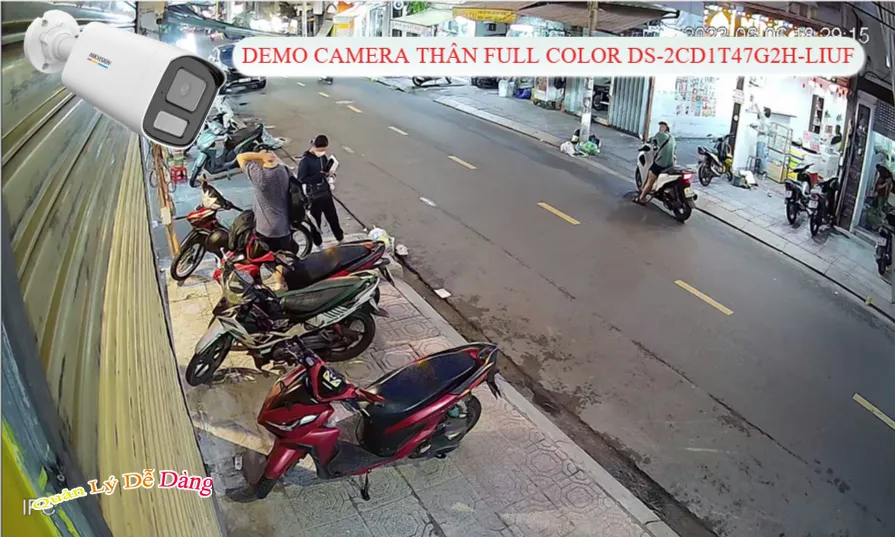 Camera Hikvision  DS-2CD1T47G2H-LIUF